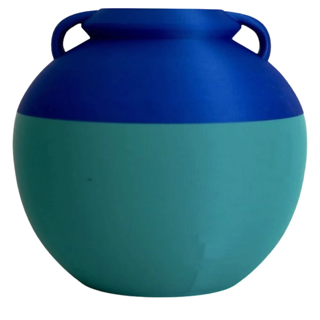 Numa Pompilio L Anfora bicolore verde e blu #2