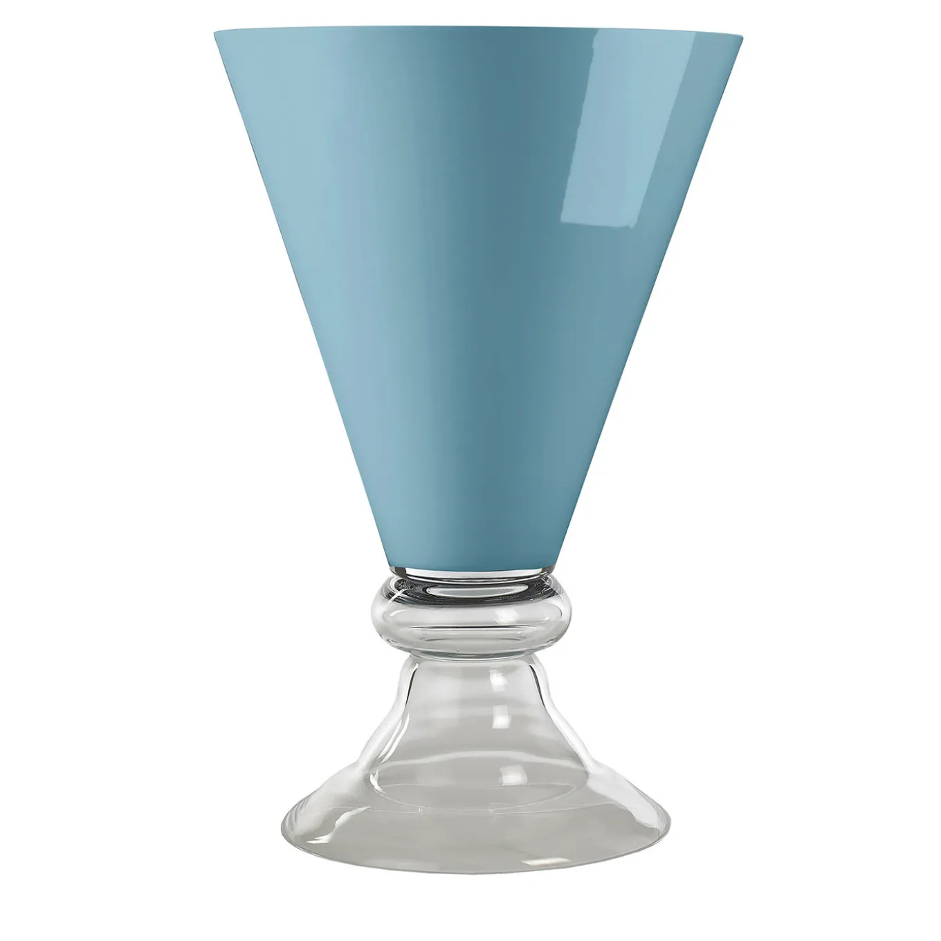 Nuovo romantico vaso blu