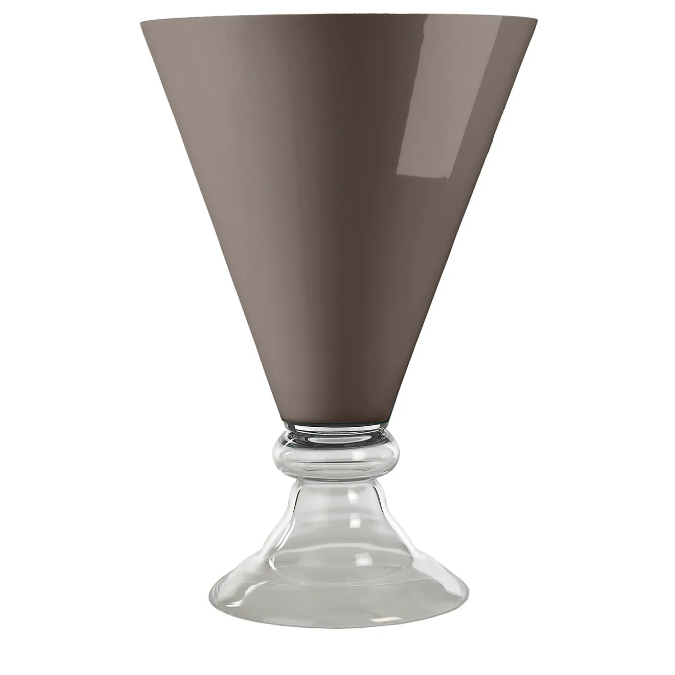Nuovo vaso grigio romantico