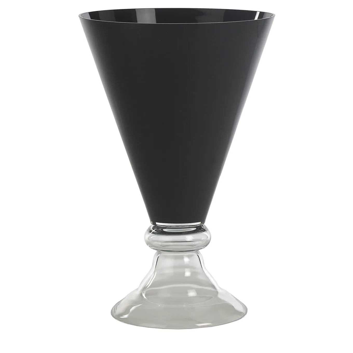Nuovo vaso nero romantico