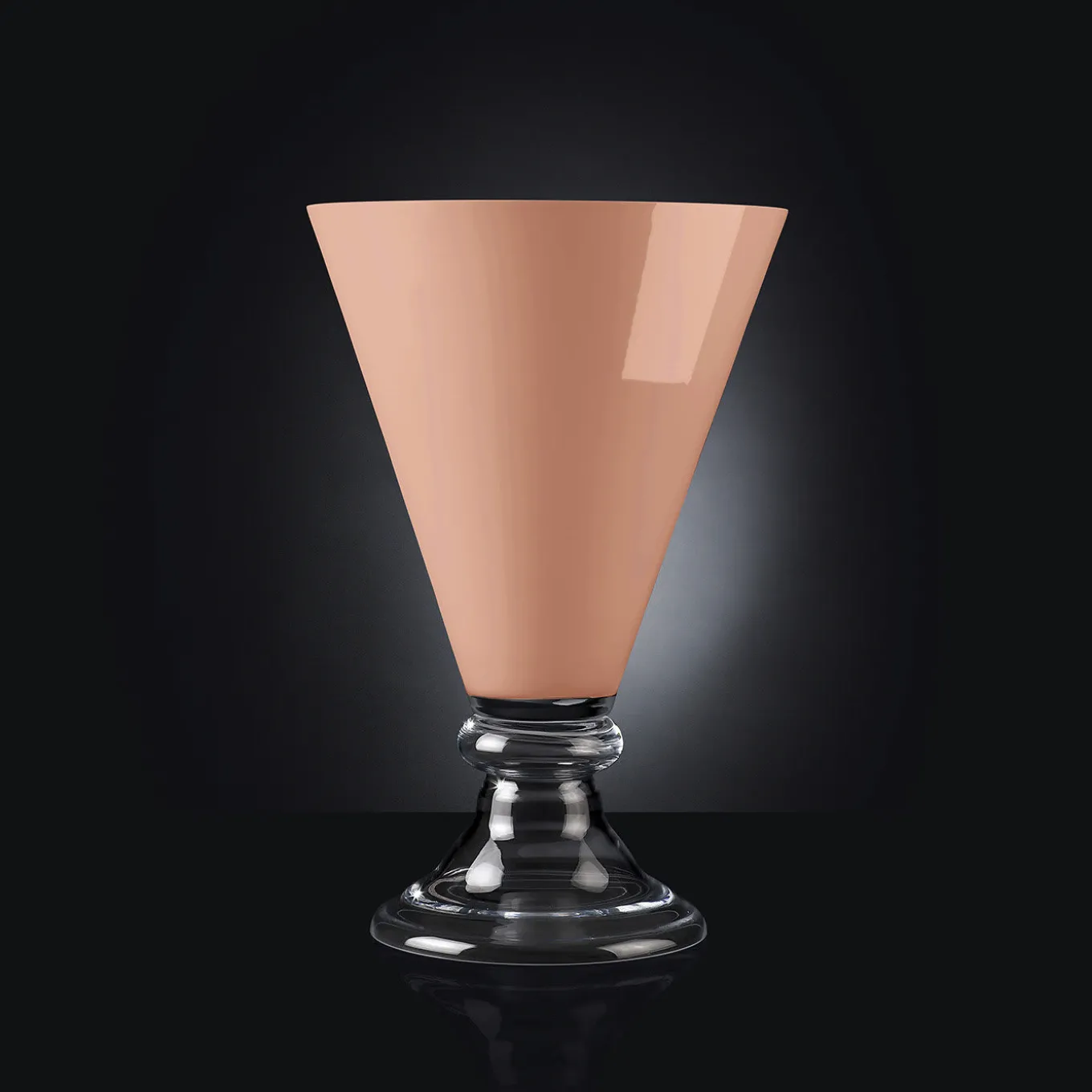 Nuovo vaso romantico arancione