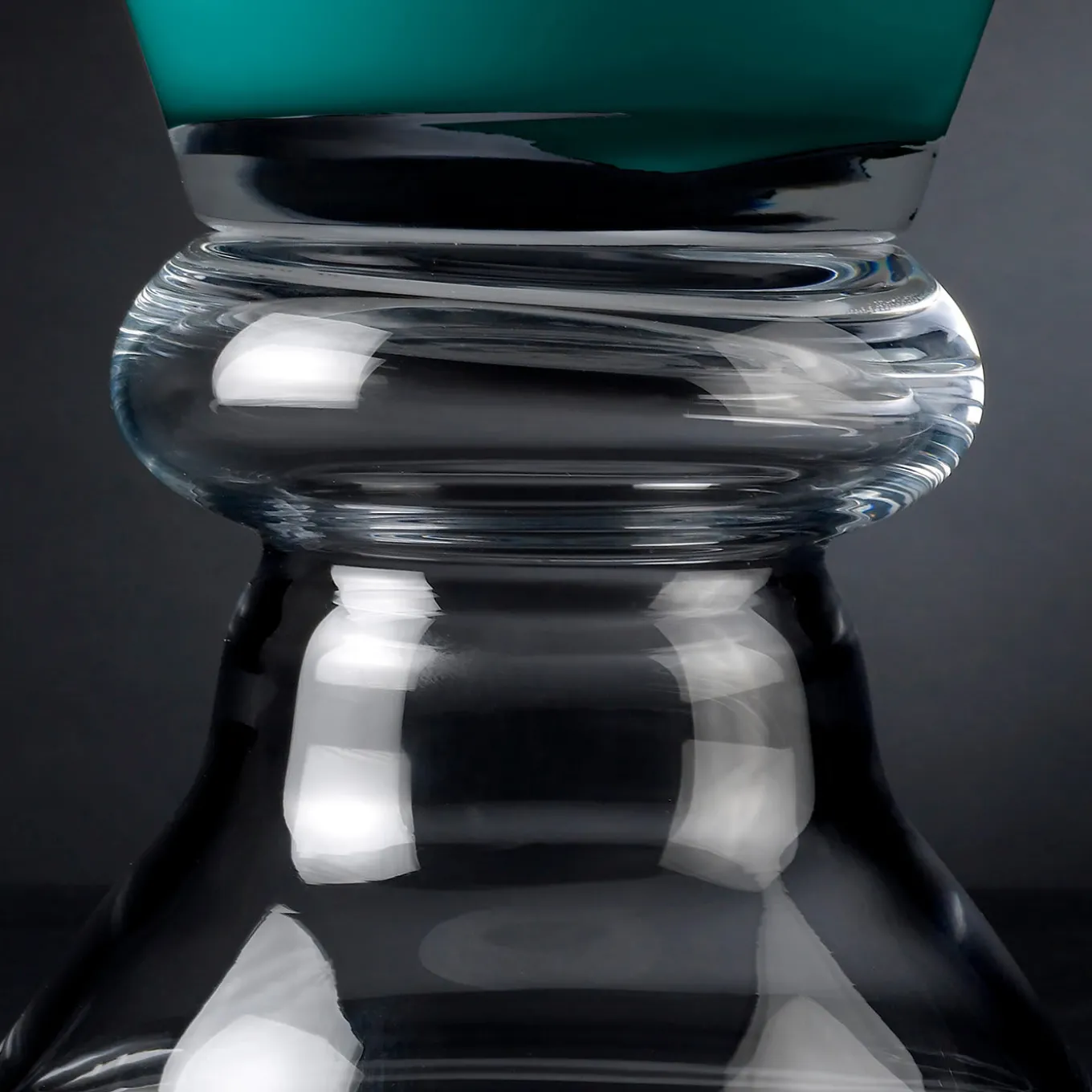 Nuovo vaso romantico verde laguna