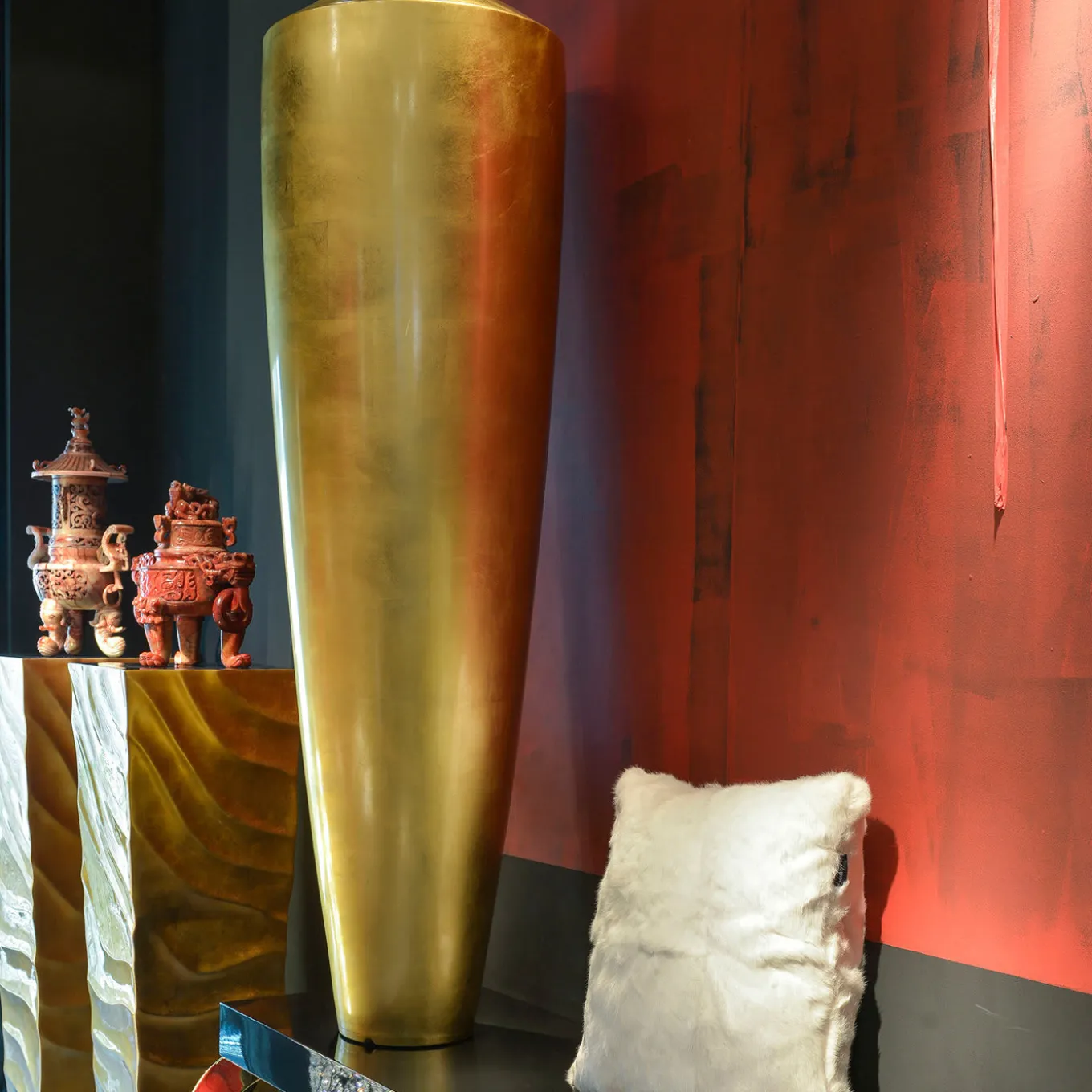 Obice - Vaso grande d'oro