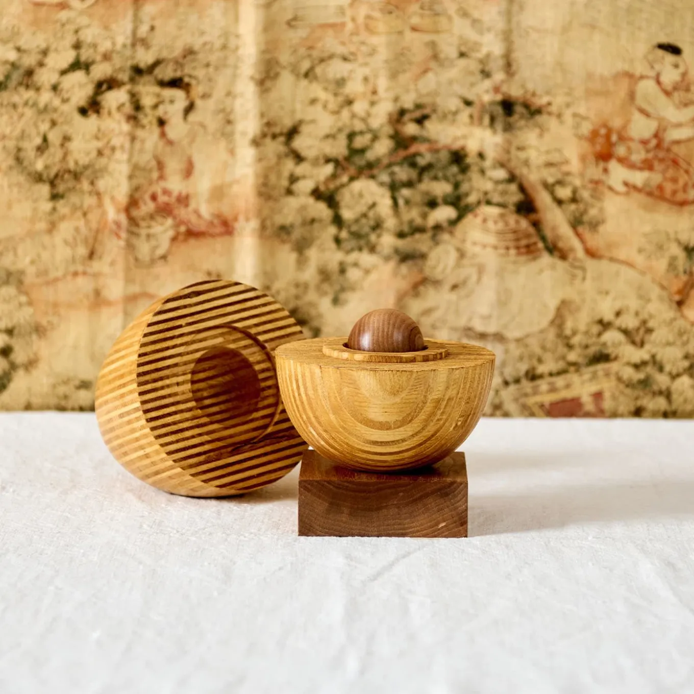 Oggetto Decorativo in Legno a Edizione Limitata Uovo n.10