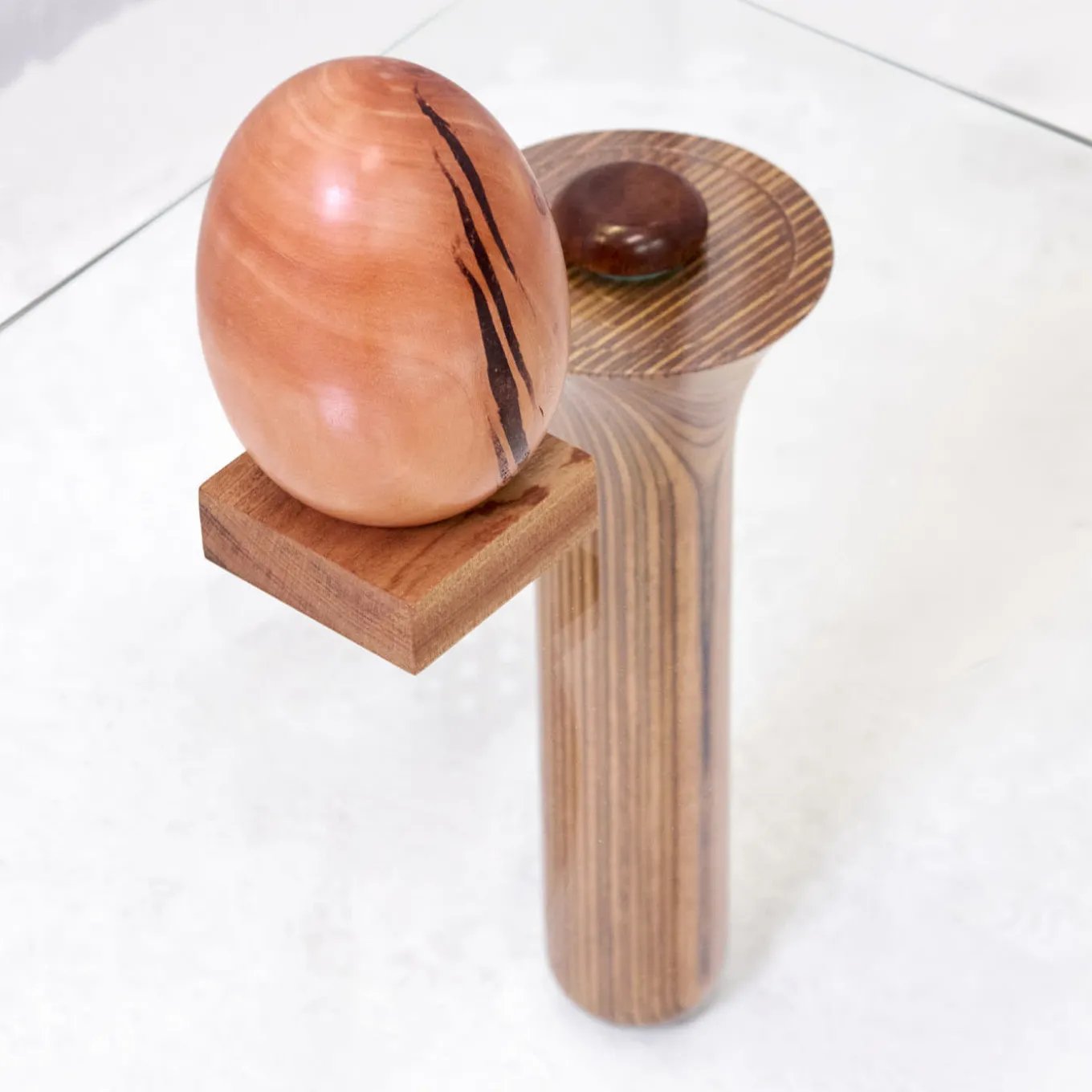 Oggetto decorativo in legno in edizione limitata Uovo #6