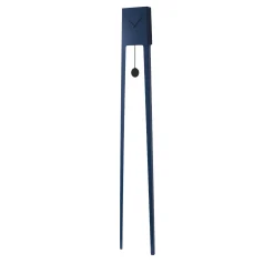Orologio a pendolo alto Tiuku in acciaio blu