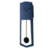 Orologio a pendolo da parete AIKA in acciaio blu