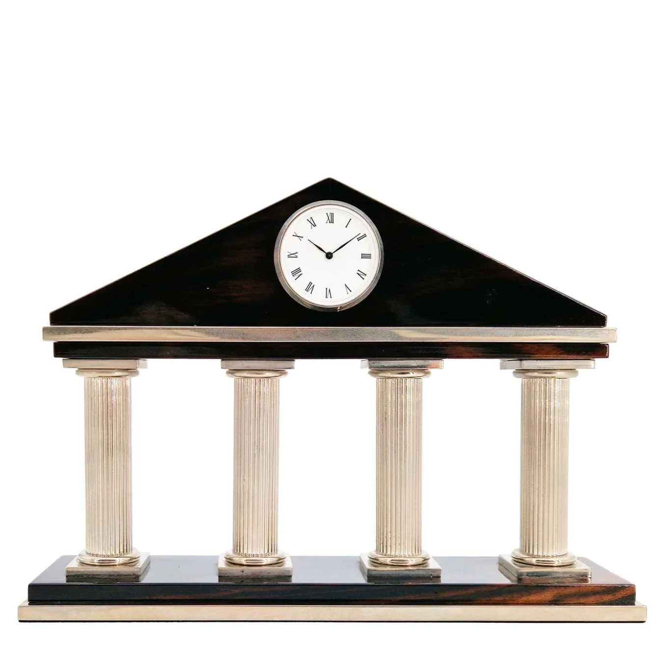Orologio scultura Partenone di Nino Basso
