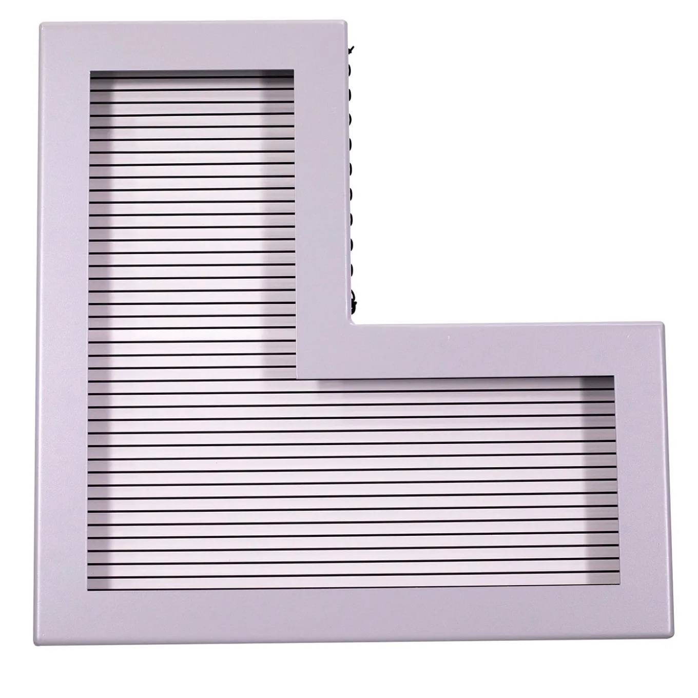 ORU Collection Essential Argento Grigio Angolo Decorazione da parete