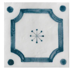 Ot Budoni Oceano Set di 24 piastrelle quadrate