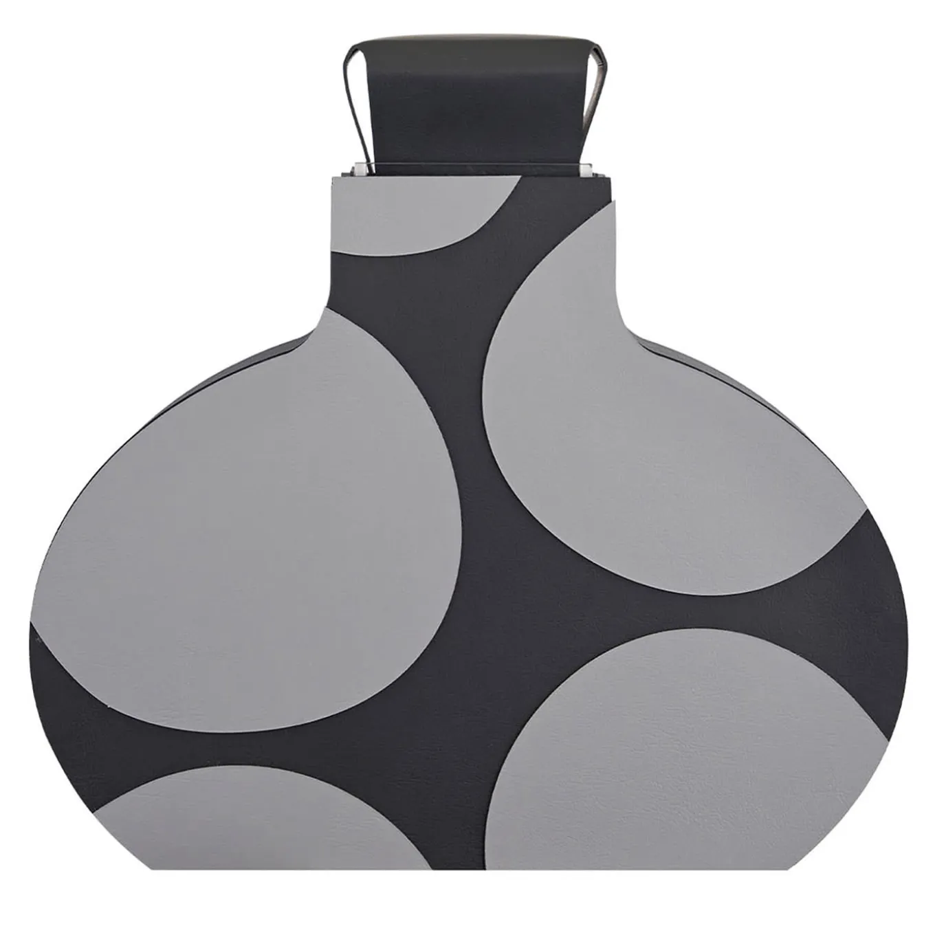 Otto 1.1 Vaso decorativo nero e grigio