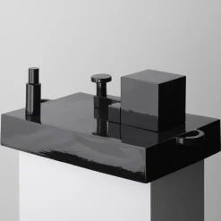 Paesaggi Scultura rettangolare nera di Nathalie Du Pasquier