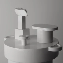Paesaggi Scultura Rotonda bianca di Nathalie Du Pasquier