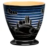 Paesaggio Umbro Vaso in ceramica fatto a mano