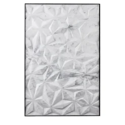 Pannelli decorativi in marmo Carrara bianco Origami