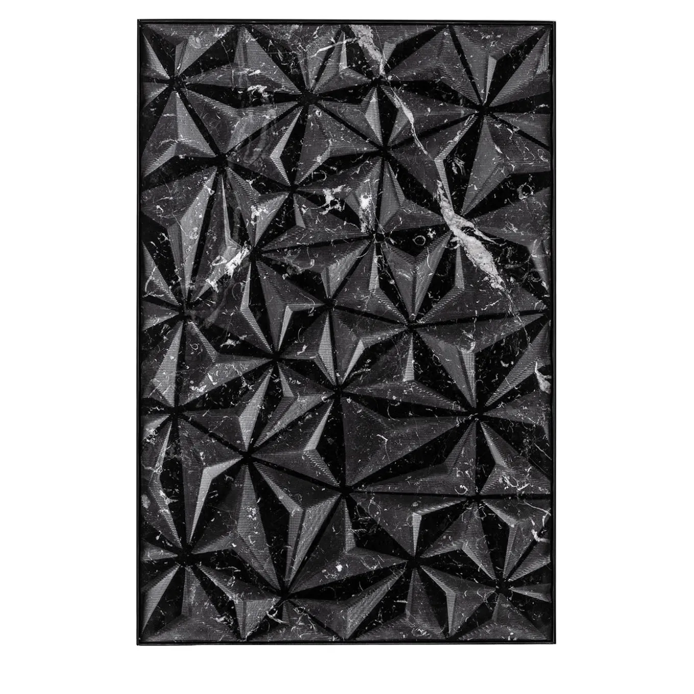 Pannelli decorativi in marmo Marquinia nero Origami