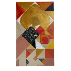 Pannello da parete Geometrie Otto di Mascia Meccani