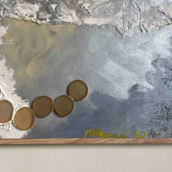 Pannello decorativo e appendiabiti a parete Tempesta di Mascia Meccani