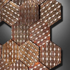 Pannello Decorativo Filigrana in Rame di R&D De Castelli