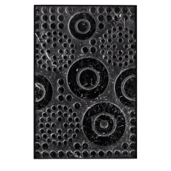 Pannello decorativo in marmo Marquinia nero Round