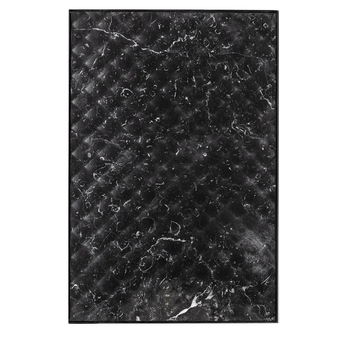 Pannello decorativo in marmo Marquinia nero Matelassè