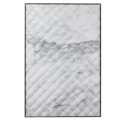 Pannello decorativo in marmo Carrara bianco Matelassè