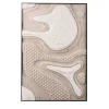 Pannello decorativo in marmo Crema Tunisi e pietra Fenice bianca Favare