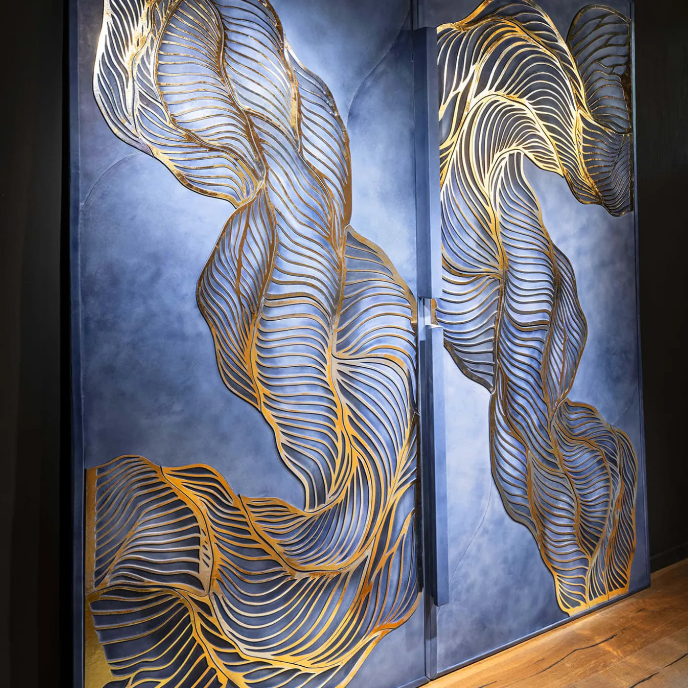 Pannello Decorativo in Pelle The Whisper of the Wind
