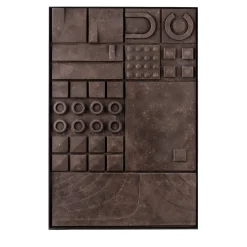 Pannello decorativo in pietra Pece Tracce