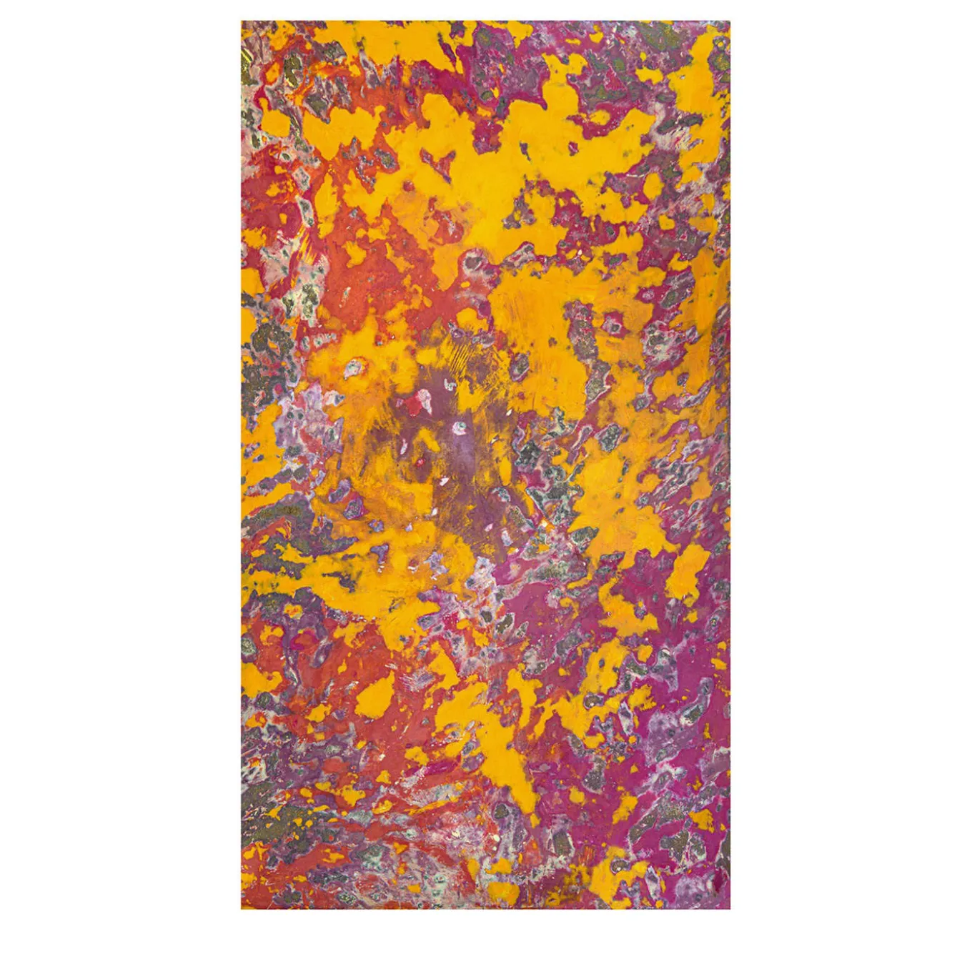 Pannello decorativo Italica giallo e viola