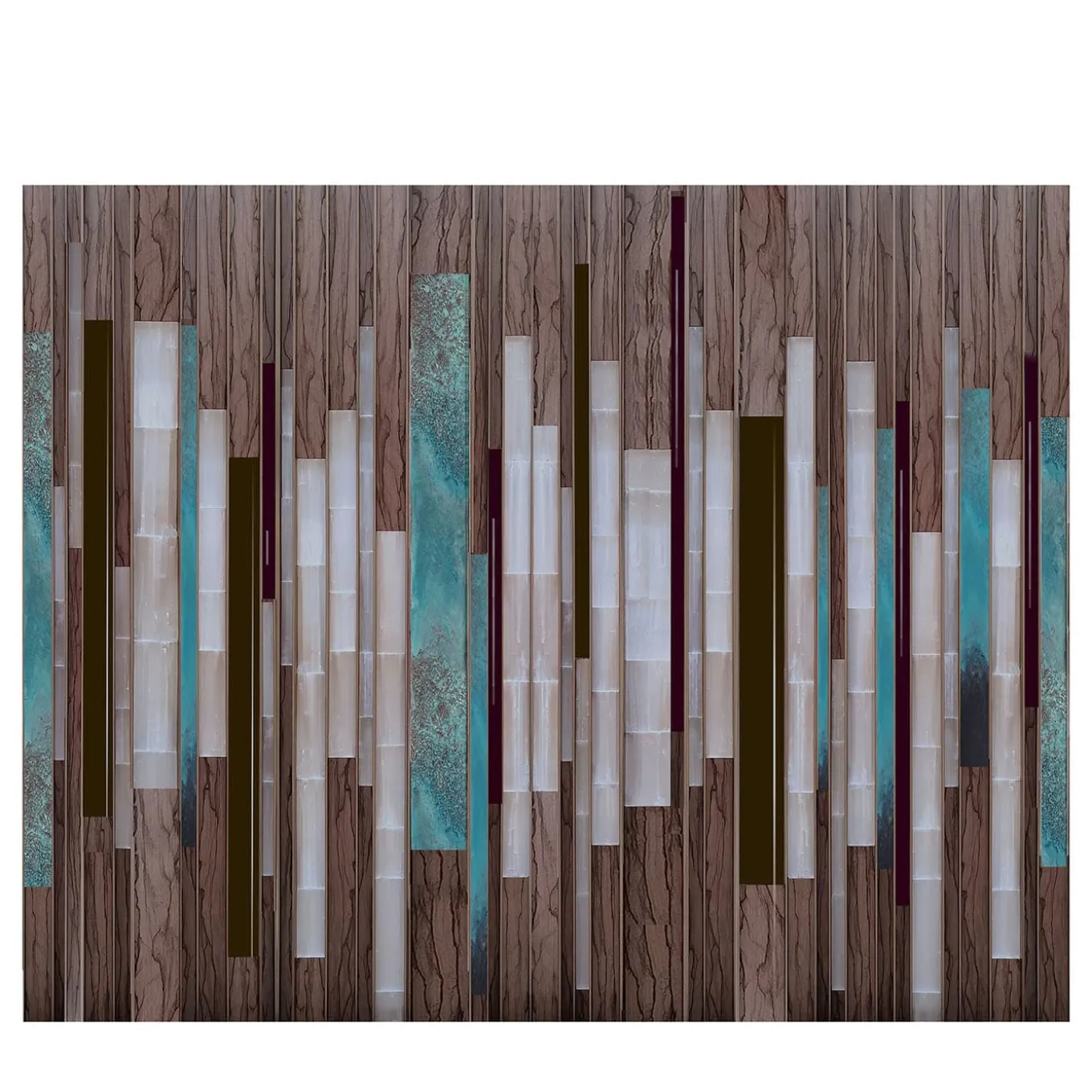Pannello Decorativo Northern Light Policromo