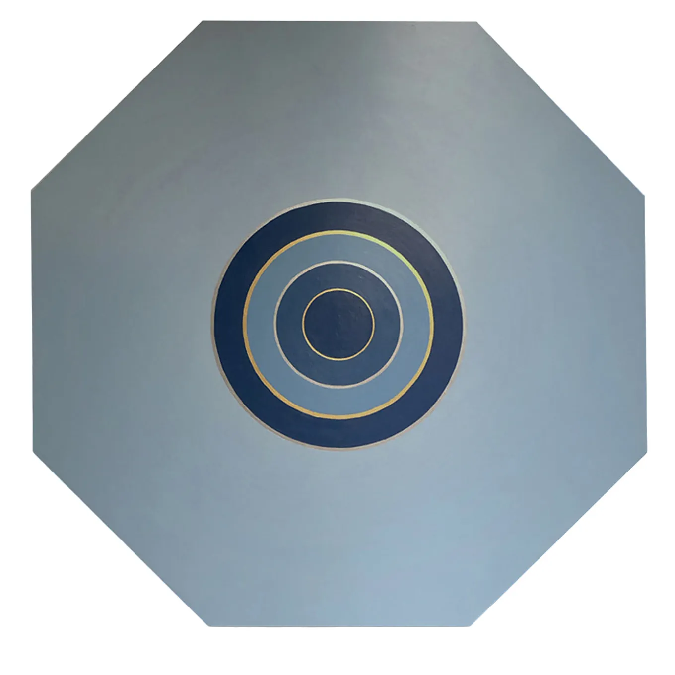 Pannello Decorativo Ottagonale Gratitude Azzurro Chiaro