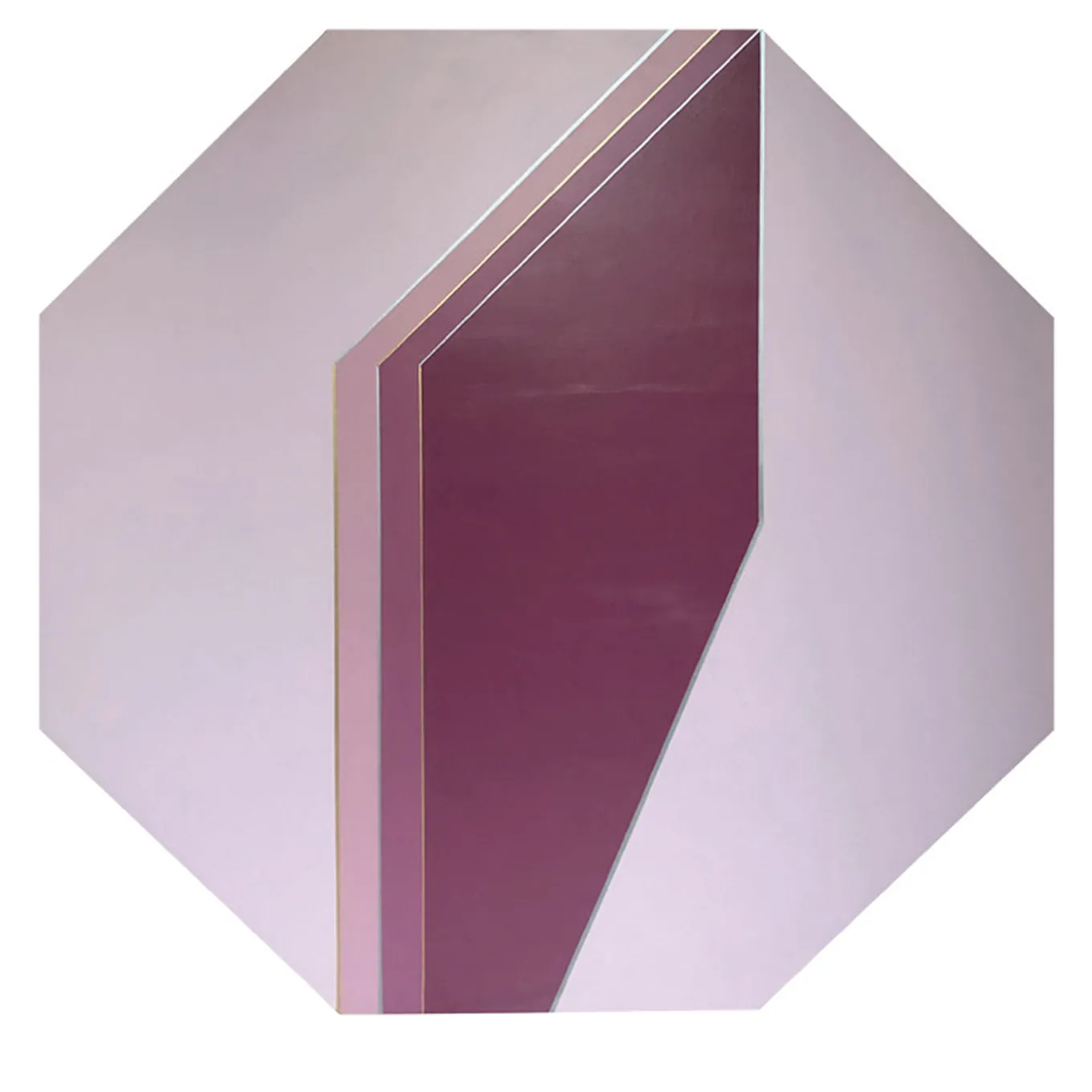 Pannello Decorativo Ottagonale Satisfaction Rosa