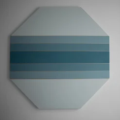 Pannello Decorativo Ottagonale Harmony Azzurro