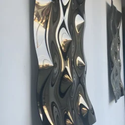 Pannello Decorativo Rialto Bronze Mirror in Vetro colorato