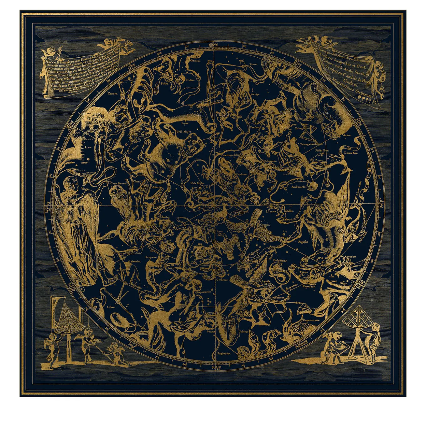 Pannello d'oro astronomico Boreale