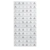 Pannello in marmo Standard Geometries Triangles di David/Nicolas