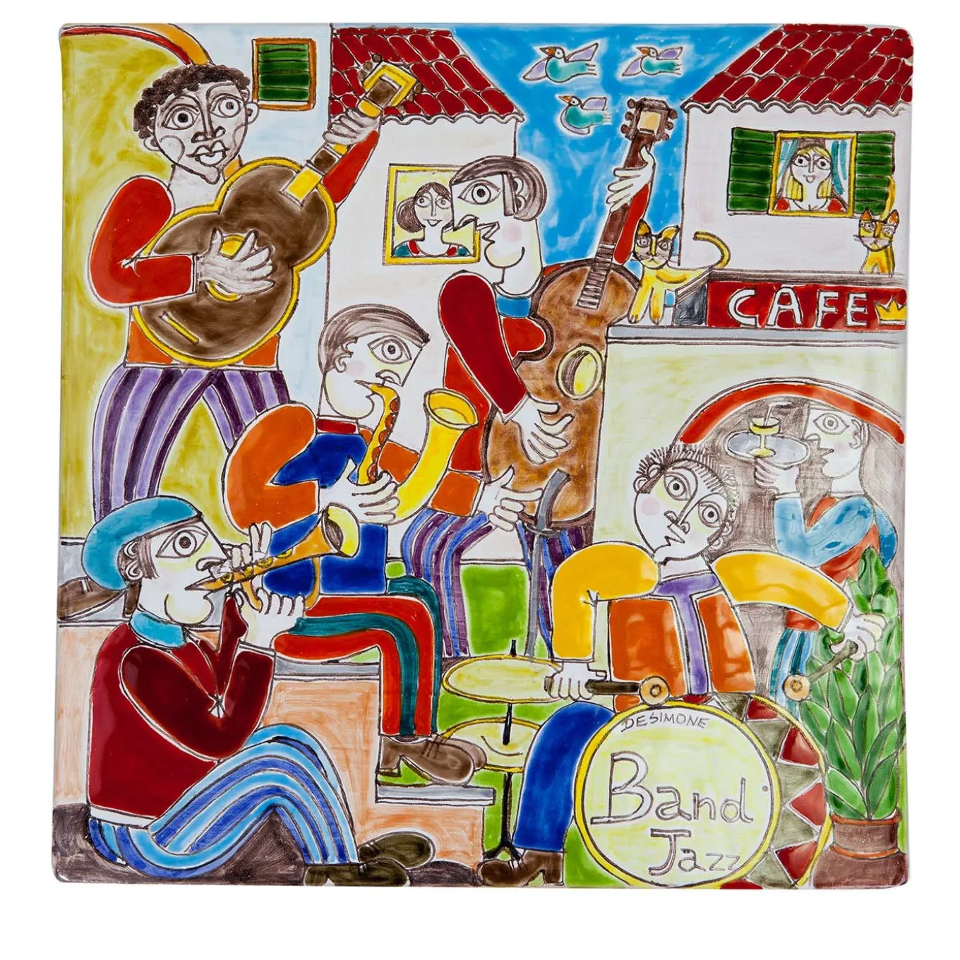 Pannello Jazz Band