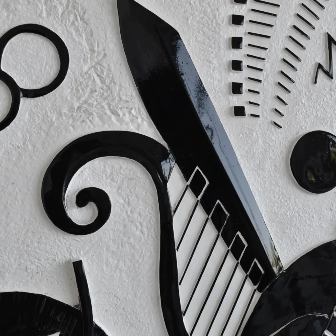 Pannello murale decorativo Capricci Musicanti 2 Selenite