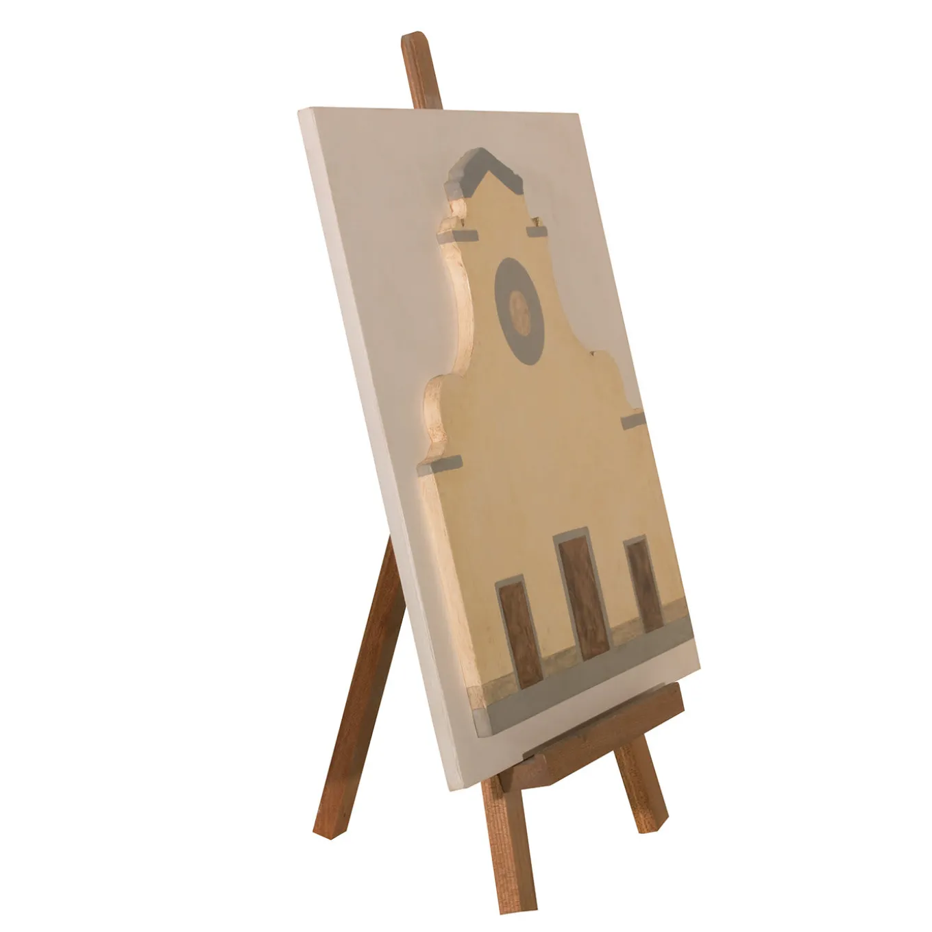 Pannello quadrato bianco della chiesa di Santo Spirito