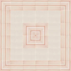 Piastrella Geometrie D’Ombra In Ceramica Rosa Cipria Motivo A Linee