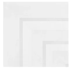Piastrella Geometrie D’Ombra In Ceramica Bianca Motivo Quadrato