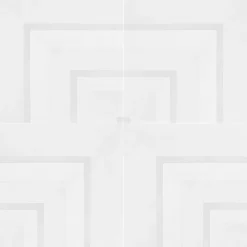 Piastrella Geometrie D’Ombra In Ceramica Bianca Motivo Quadrato