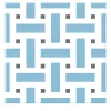 Piastrella La Cripta In Ceramica Azzurro E Grigio Scuro Motivo Geometrico