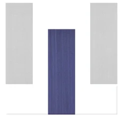 Piastrella La Scalinata In Ceramica Grigia E Viola Motivo Geometrico