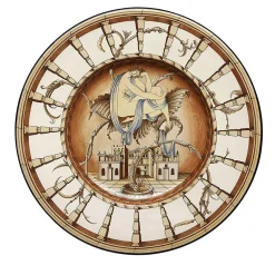 Piatto bianco Isabella - Edizione limitata di Gio Ponti