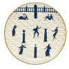 Piatto bianco Passeggiata Archeologica - Edizione limitata di Gio Ponti