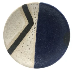 Piatto blu di Segno
