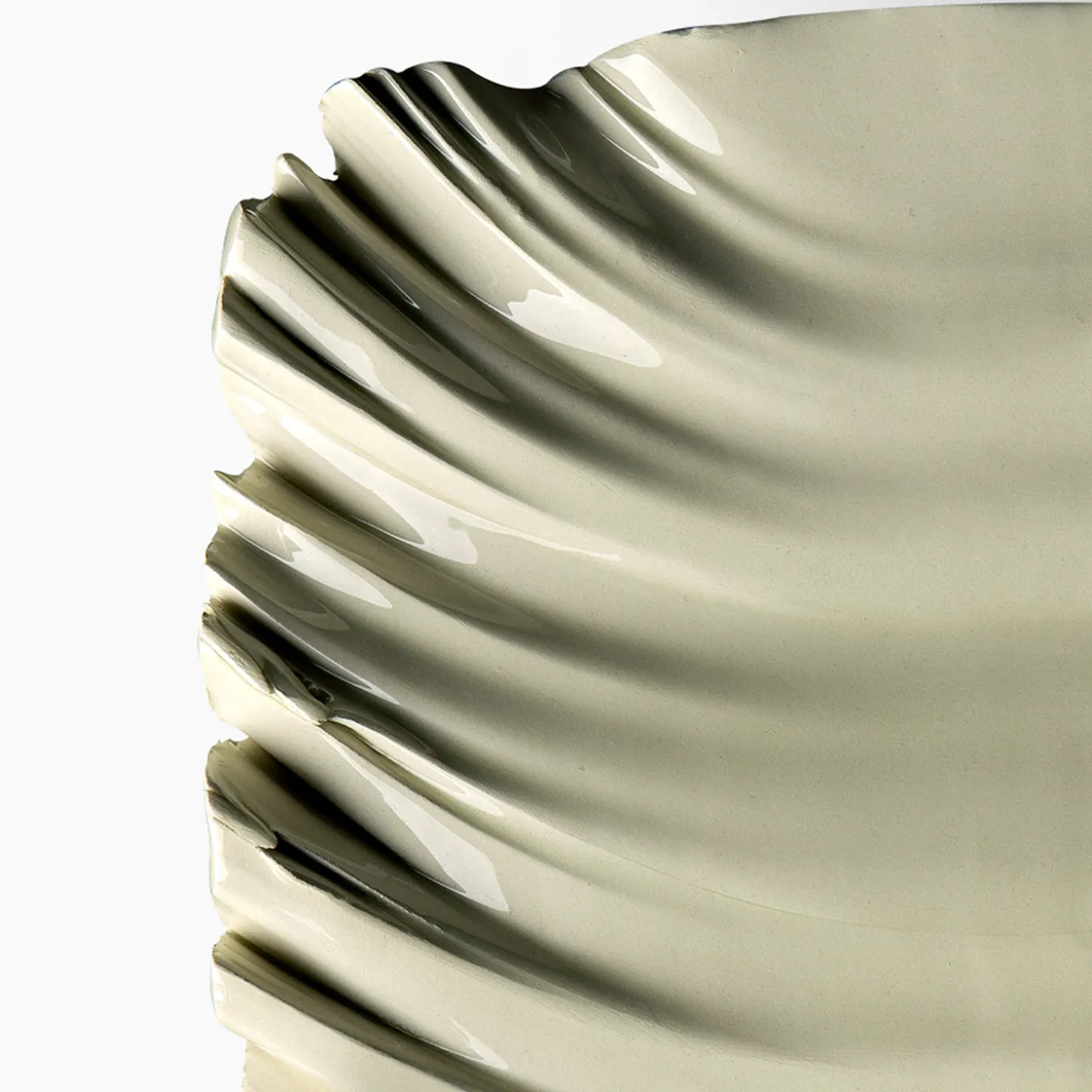 Piatto Decorativo Grigio di Aldo Londi