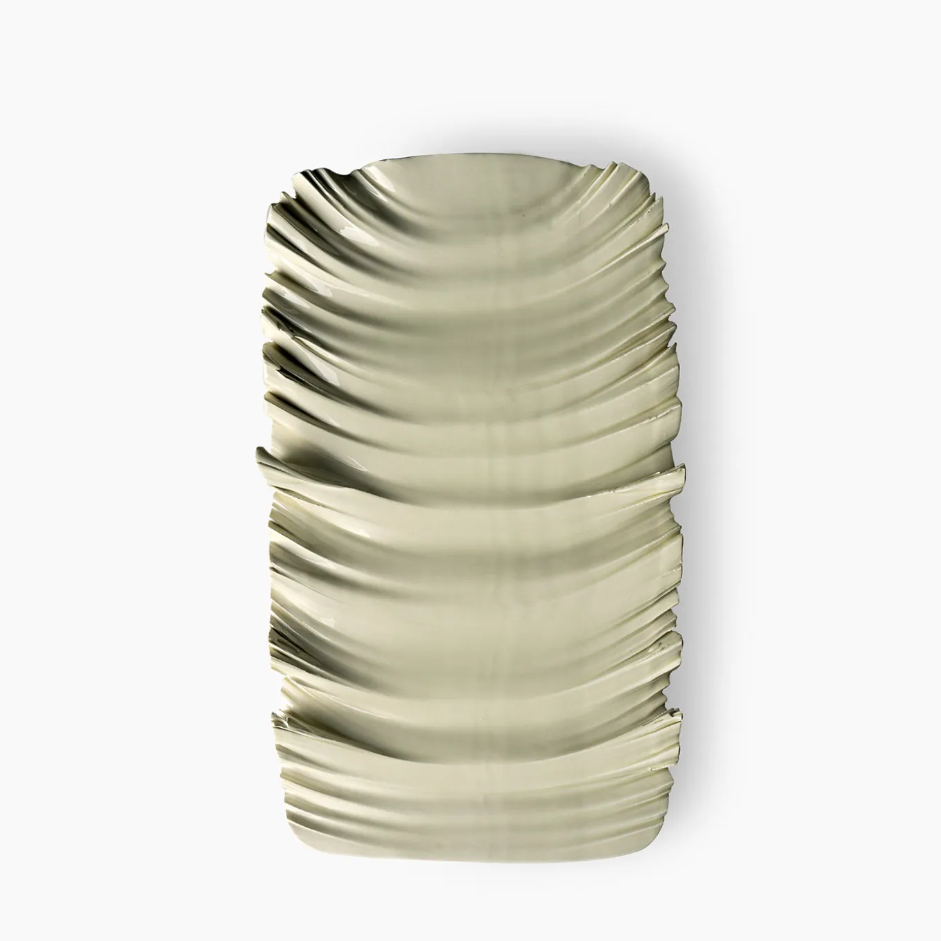 Piatto Decorativo Grigio di Aldo Londi